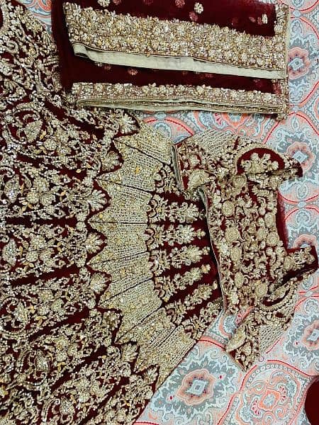 bridal lehnga heavy embroidery 1