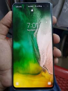 Samsung s 10 plus 10 by 10 condition  ram 8.128 GB for details contact