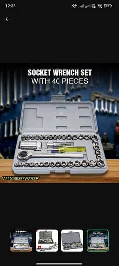 40 pcs socket wrench/Vehicle tool kit