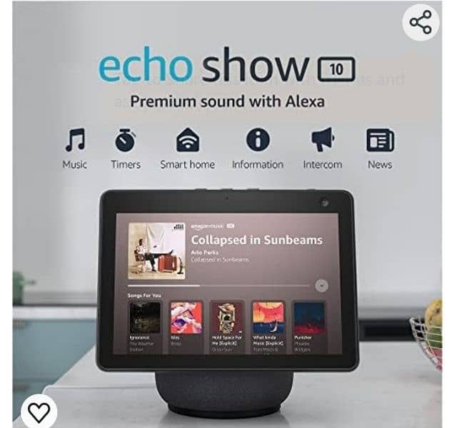 Echo show 10 and Echo show 8 0