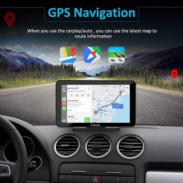 Carpuride Portable 7 inch IPS Touch Screen car Multimedia Navigation 5