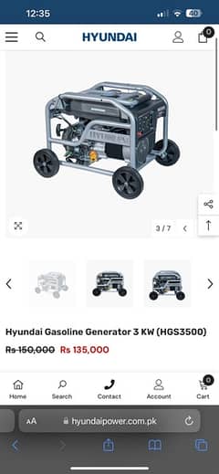 Hyundai Generetor Brand New