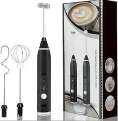 Milk Frother and Coffee,Egg Beater,Red