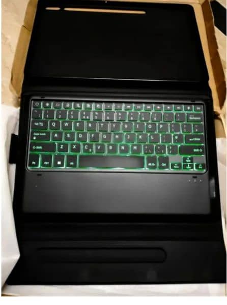 Jelly Comb Backlit illuminated LED 7 Colors Wireless Keyboard Case 3