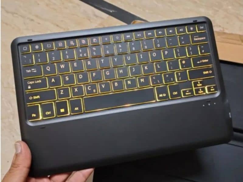 Jelly Comb Backlit illuminated LED 7 Colors Wireless Keyboard Case 4