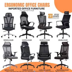 Imported Ergonomic Mesh Gaming chairs Table sofa stools 0