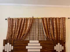 Pre-Loved Luxury: 12x10 Curtains with Fittings and Jorjat