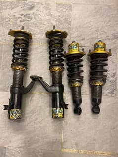 Title: 4-Way Coilovers for Honda Civic 2004 - Adjustable Suspension