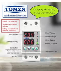 Tomzn over & under voltage Protector