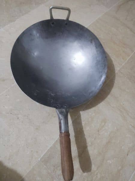 Chinese Karrahi (Chinese Wok Pan) to fry Chinese dishes for 3500/- Rs 0