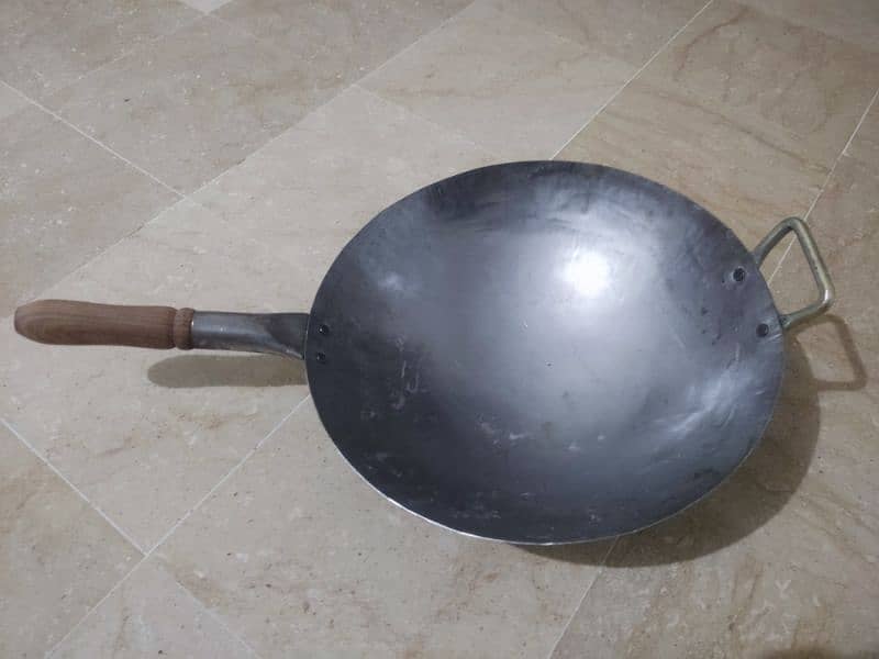 Chinese Karrahi (Chinese Wok Pan) to fry Chinese dishes for 3500/- Rs 1