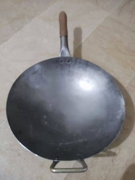 Chinese Karrahi (Chinese Wok Pan) to fry Chinese dishes for 3500/- Rs 2