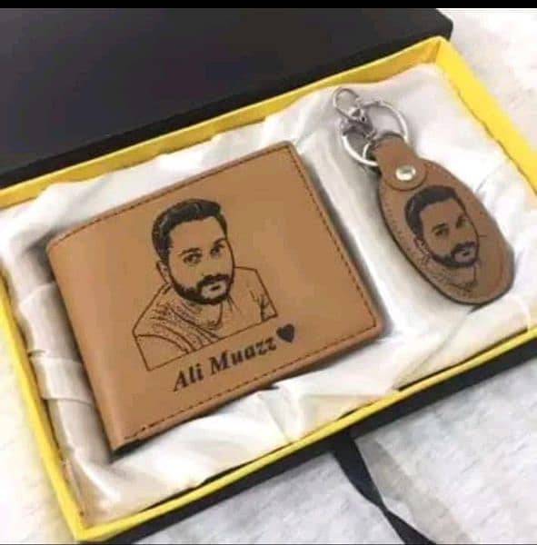 Contact number 03232581850
Customized wallet keychain set 3