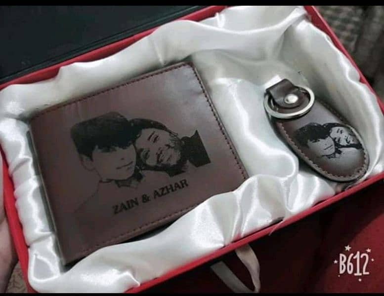 Contact number 03232581850
Customized wallet keychain set 5