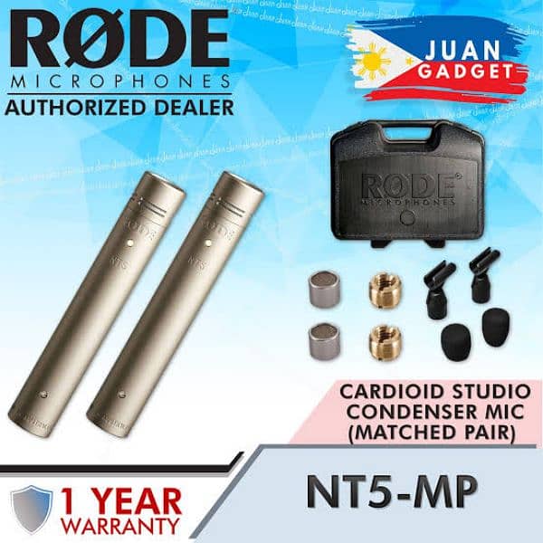 microphone Rode NT5 matched pair 6