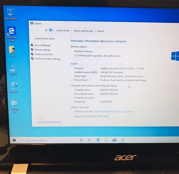 Acer Chromebook C740 windows 4