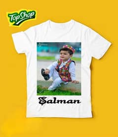 *Topshop Customize*


*Customized T-Shirt With Your Photo and Name* 0