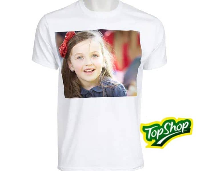 *Topshop Customize*


*Customized T-Shirt With Your Photo and Name* 1