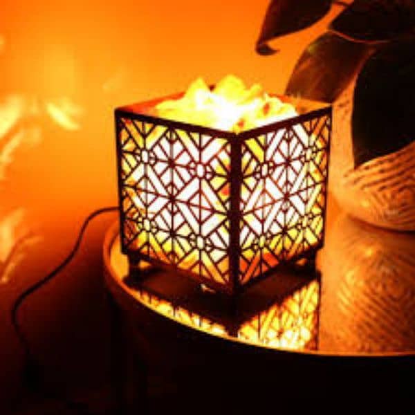 basket lamps/ colour full Himalayan Salt Lamp 0