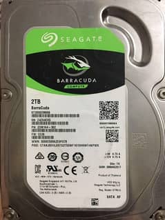 Seagate hard disk 2TB 0