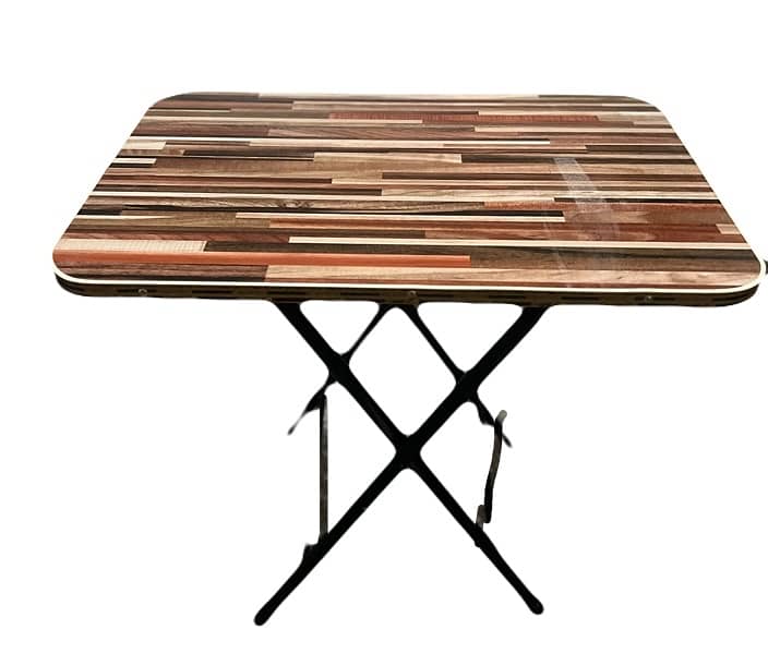 Wooden Tables With 100% Heavy Gage Stand & Quality 6