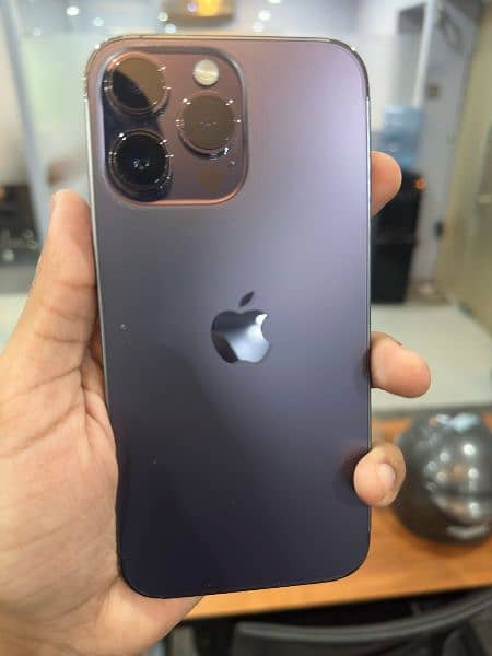 Iphone 14 pro max non pta 256 GB 10/10 Deep Purple physical sim 6