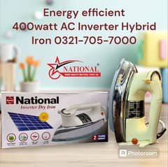 400watt energy efficient Inverter hybrid Iron 0321-705-7000