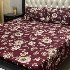 crystal cotton printed bedsheet 0