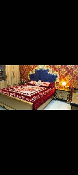 Double bed set With dressing 8