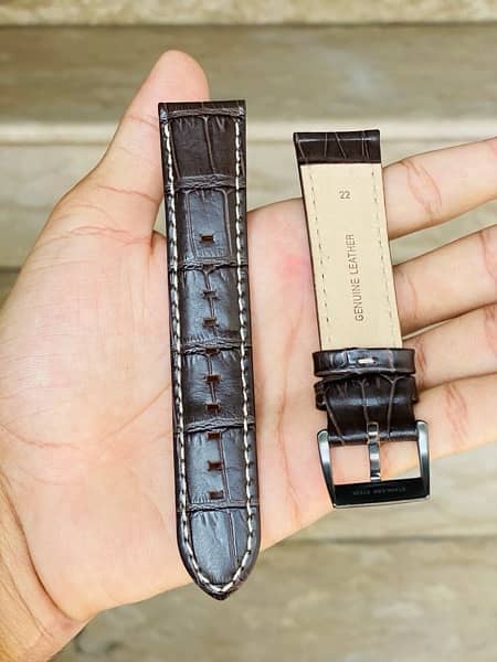 22mm Ferrari Original Leather Straps For Watches 2