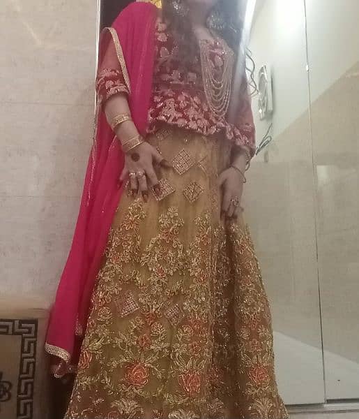 bridal mehndi indian lehnga 0