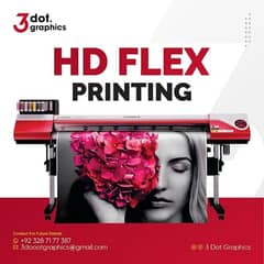 Best Flex Printing in Sialkot | 3D FLEX WALLPAPER | SIGN BOARD