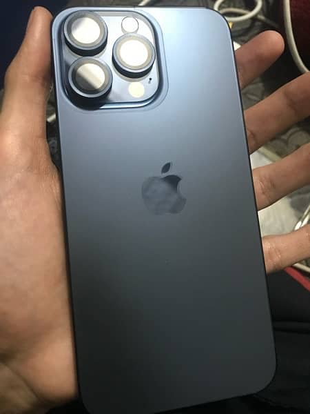 iphone 15 pro max jv blue titanium 256gb 0