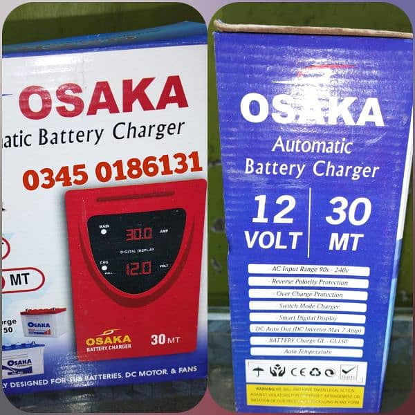 Battery Charger 12 Volt Battery Charger Osaka AGS Battery Charger 1