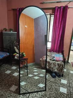 Adjustable standing Mirror 6 by 2 feet