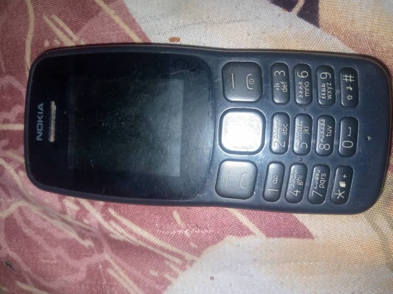 Nokia 106 PTA approved dual sim back cover tuta wa hai 2