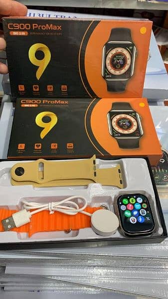 Smart Watch ultra and C900 pro 4