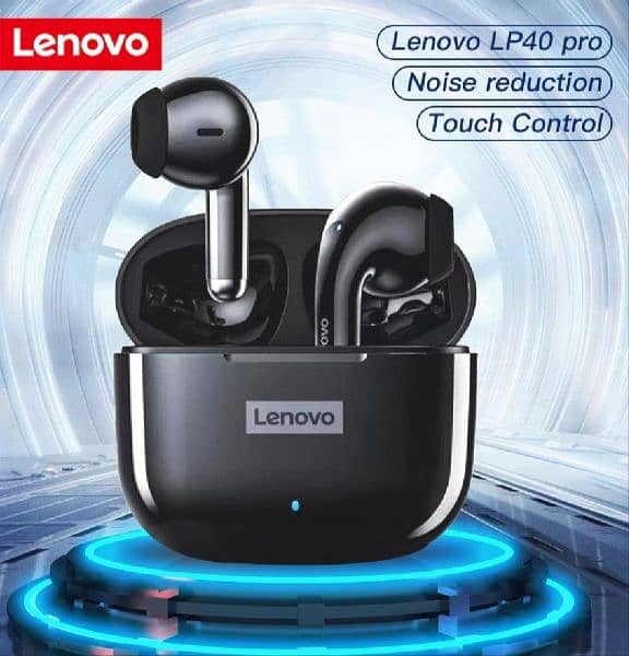 Lenovo LP40 Pro TWS Earphones Wireless Bluetooth 5.1 Sport 4