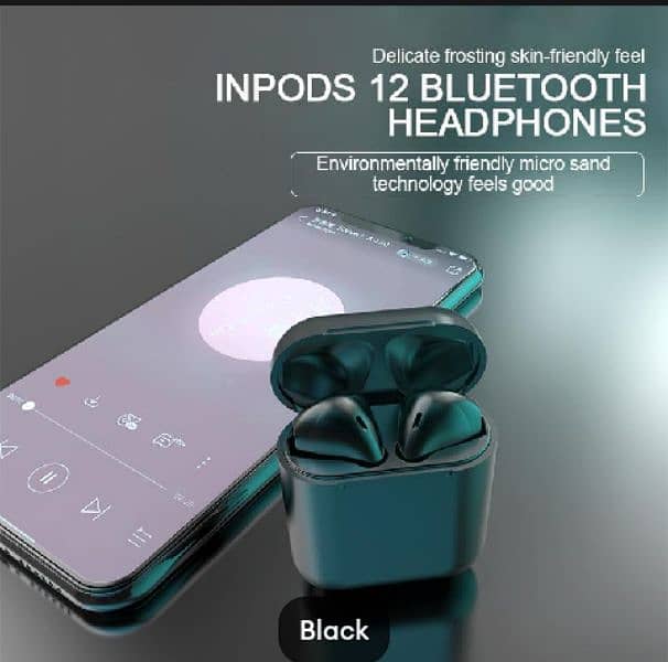 i7s Double and i12  Airpods Wireless Bluetooth Hand Free 1