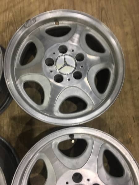 Mercedes Rims Tyres 15 inch 1