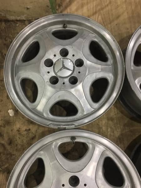 Mercedes Rim Tyres 5 nut 4