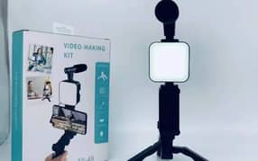 video making Vlogging kit with Microphone 0