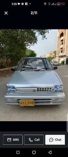 Suzuki Mehran VXR 2012 exchange with 660cc