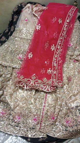 Fully Embroidered Beautiful Bridal Dress. 0