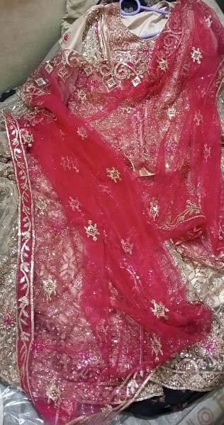 Fully Embroidered Beautiful Bridal Dress. 2