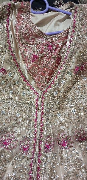 Fully Embroidered Beautiful Bridal Dress. 3