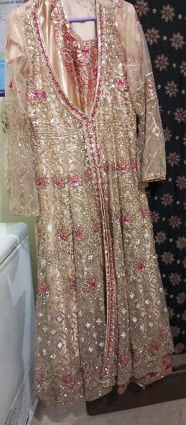 Fully Embroidered Beautiful Bridal Dress. 4