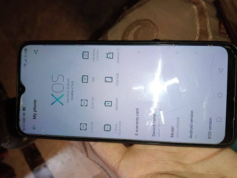 infinix Smart 5 pro complete Saman 0