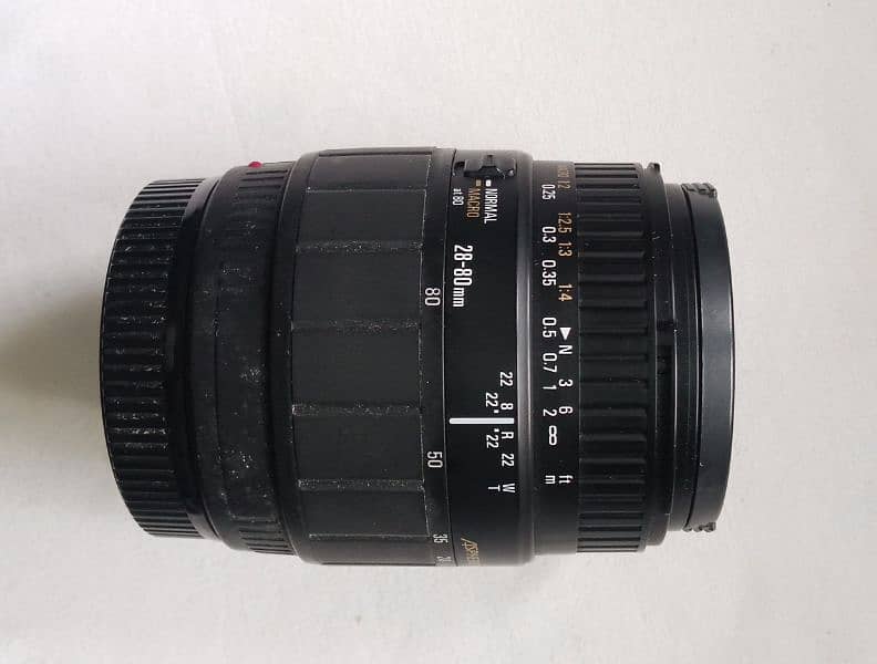 sigma camera lens 26 to 80mm new h 3