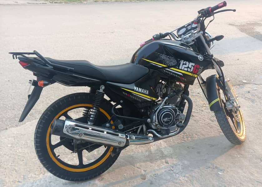 Yamaha YBR G 125 Model 2020 All Punjab Number 4